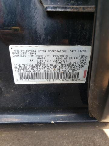 Photo 10 from auction – 2000 TOYOTA RAV4 with VIN JT3HP10VXY7159714