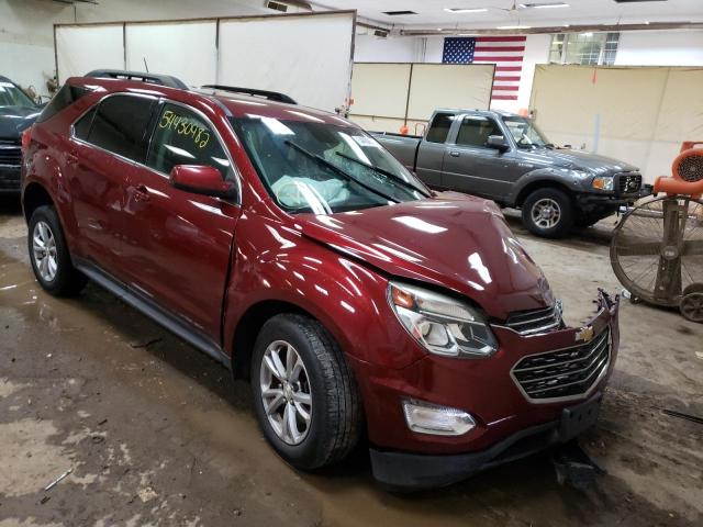 CHEVROLET EQUINOX LT 2016 with VIN 2GNALCEKXG1145902 - Photo from auction