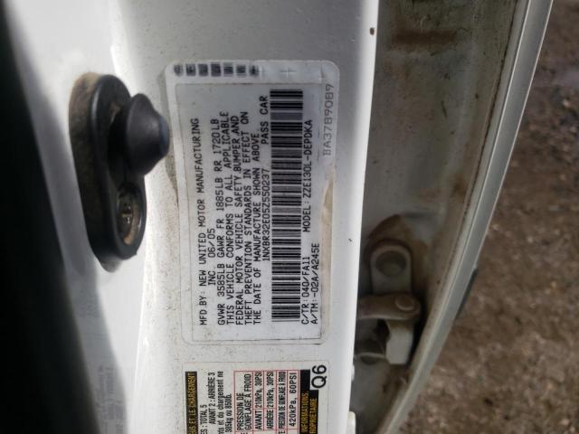 Photo 10 from auction – 2005 TOYOTA COROLLA CE with VIN 1NXBR32E05Z550237