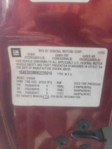 Photo 10 from auction – 2006 GMC ENVOY DENA with VIN 1GKES63M962235919