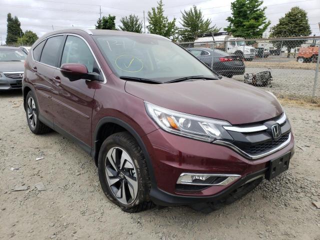 HONDA CR-V TOURI 2016 with VIN 5J6RM4H97GL048751 - Photo from auction