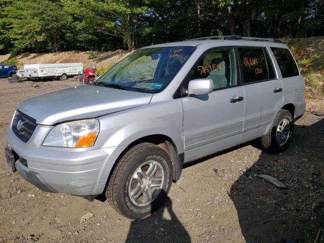 Photo 2 from auction – 2004 HONDA PILOT EX with VIN 2HKYF18404H599571