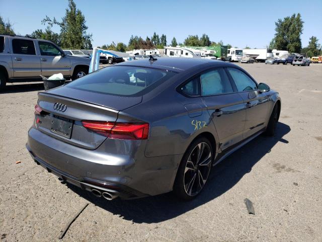 Photo 4 from auction – 2022 AUDI S5 PRESTIG with VIN WAUB4CF58NA004507