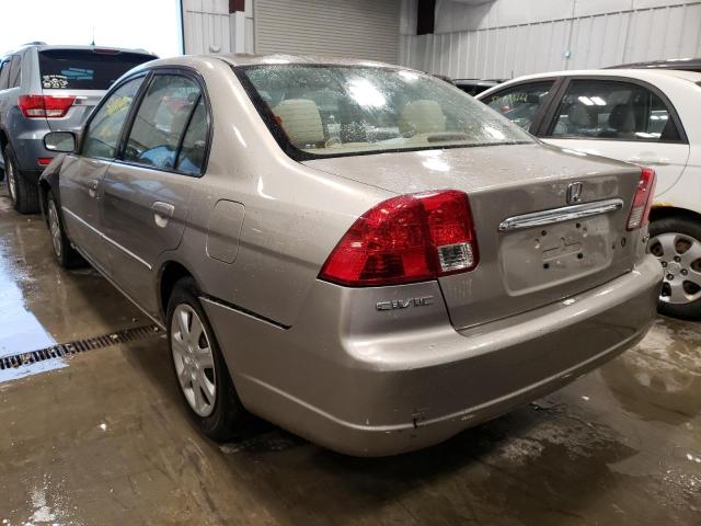 Photo 3 from auction – 2003 HONDA CIVIC EX with VIN 1HGES25783L028683