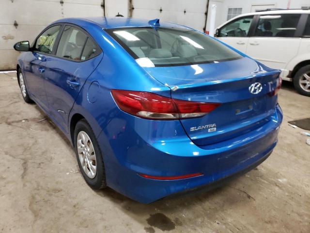 Photo 3 from auction – 2017 HYUNDAI ELANTRA SE with VIN 5NPD74LF7HH200196