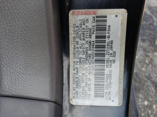 Photo 10 from auction – 2002 TOYOTA CELICA GT with VIN JTDDR32T420123464
