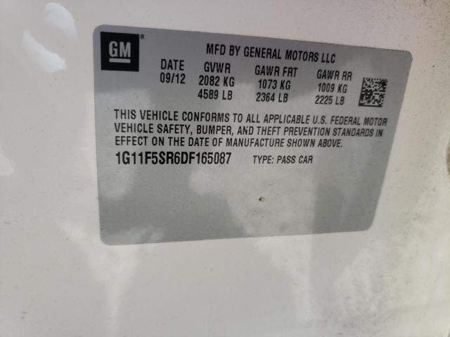 Photo 10 from auction – 2013 CHEVROLET MALIBU 2LT with VIN 1G11F5SR6DF165087