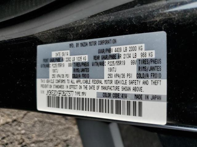 Photo 10 from auction – 2015 MAZDA CX-5 GT with VIN JM3KE2DY9F0527377
