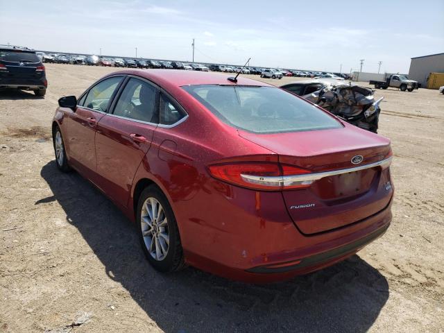 Photo 3 from auction – 2017 FORD FUSION SE with VIN 3FA6P0HD6HR406914