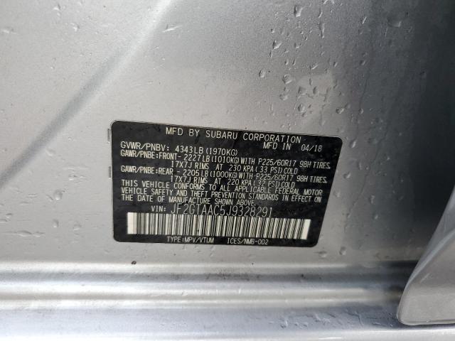 Photo 10 from auction – 2018 SUBARU CROSSTREK with VIN JF2GTAAC5J9328291