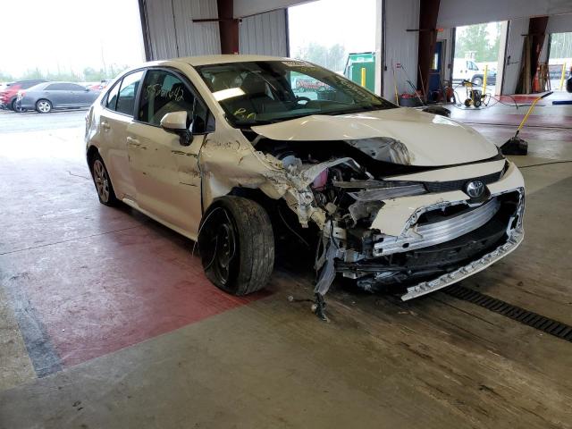 TOYOTA COROLLA LE 2021 with VIN 5YFEPMAE1MP232931 - Photo from auction