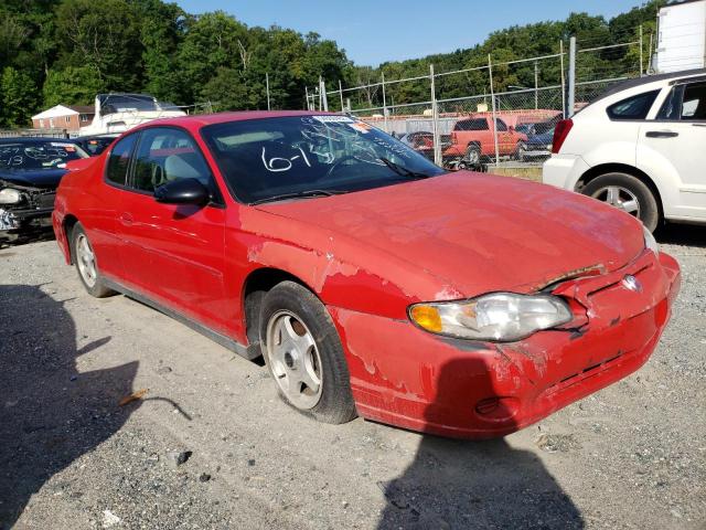 Photo 1 from auction – 2004 CHEVROLET MONTE CARL with VIN 2G1WW12E249326779