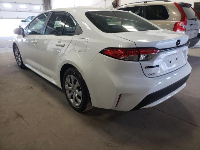 Photo 3 from auction – 2022 TOYOTA COROLLA LE with VIN 5YFEPMAE3NP305170