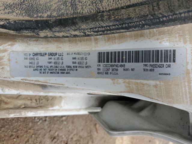 Photo 10 from auction – 2015 CHRYSLER 200 LIMITE with VIN 1C3CCCABXFN614849