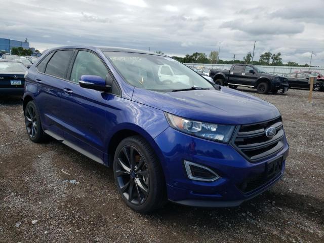 FORD EDGE SPORT 2015 with VIN 2FMTK4AP5FBB56970 - Photo from auction