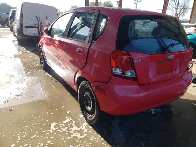 Photo 3 from auction – 2006 CHEVROLET AVEO BASE with VIN KL1TD66666B541784