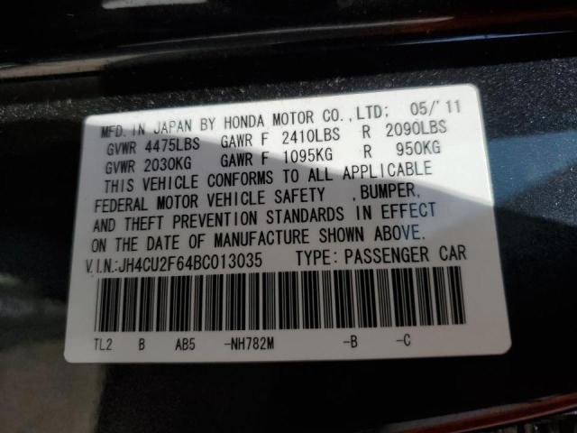 Photo 10 from auction – 2011 ACURA TSX with VIN JH4CU2F64BC013035