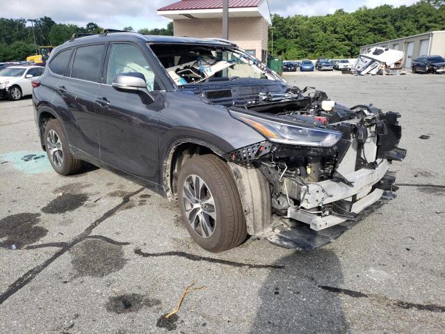 TOYOTA HIGHLANDER 2021 with VIN 5TDGZRBH6MS150953 - Photo from auction