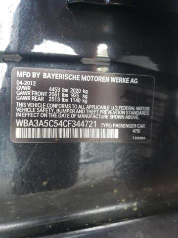 Photo 10 from auction – 2012 BMW 328 I SULE with VIN WBA3A5C54CF344721