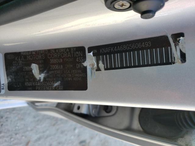 Photo 10 from auction – 2016 KIA FORTE LX with VIN KNAFK4A68G5606493