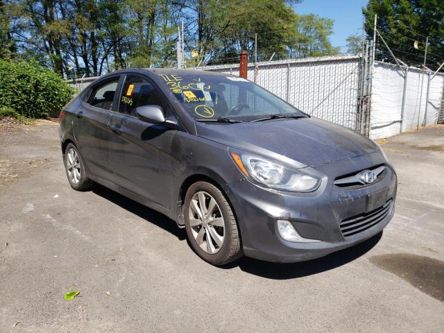 HYUNDAI ACCENT GLS 2012 with VIN KMHCU4AE6CU186896 - Photo from auction