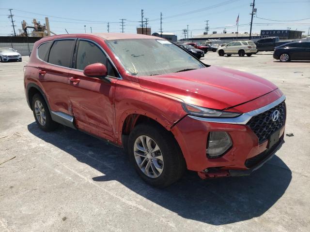 HYUNDAI SANTA FE S 2019 with VIN 5NMS23AD0KH009869 - Photo from auction