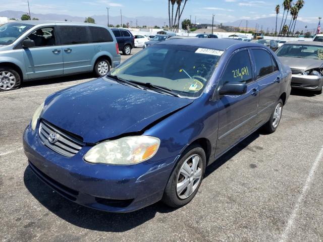 Photo 2 from auction – 2004 TOYOTA COROLLA CE with VIN JTDBR32E542047365