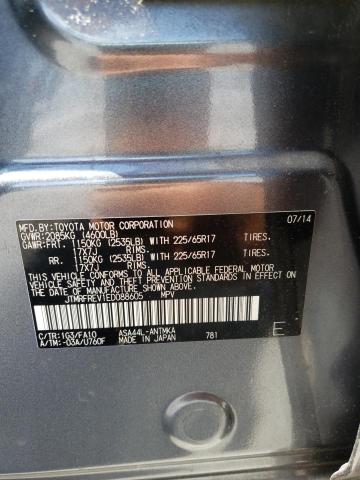 Photo 10 from auction – 2014 TOYOTA RAV4 XLE with VIN JTMRFREV1ED088605