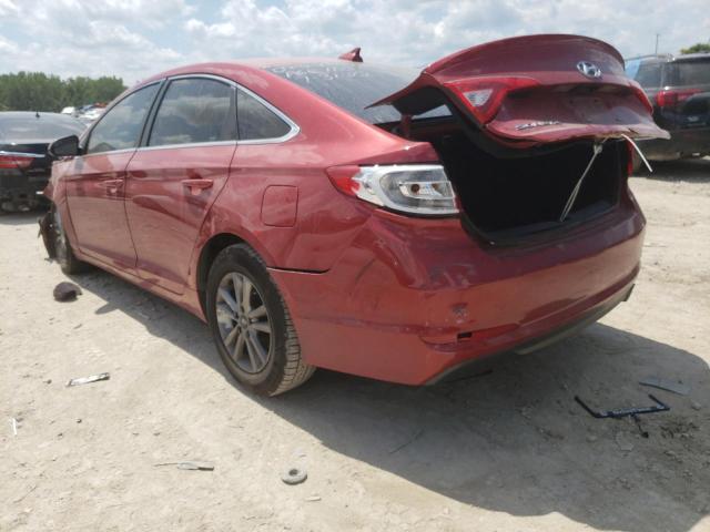 Photo 3 from auction – 2017 HYUNDAI SONATA SE with VIN 5NPE24AF3HH445227