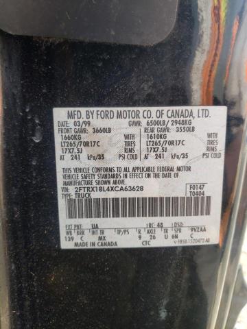 Photo 10 from auction – 1999 FORD F-150 with VIN 2FTRX18L4XCA63628