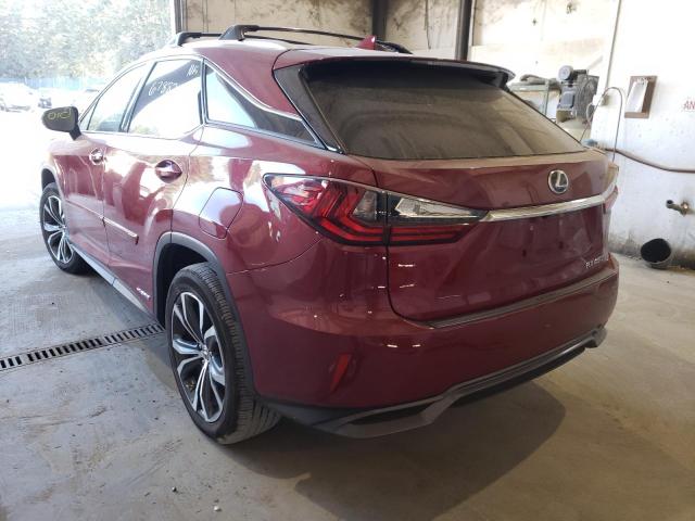 Photo 3 from auction – 2017 LEXUS RX 450H BA with VIN 2T2BGMCA3HC017033