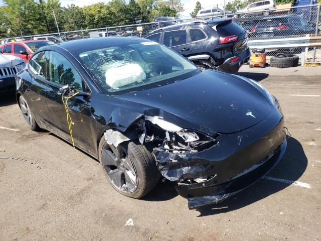 TESLA MODEL 3 2021 with VIN 5YJ3E1EB7MF906460 - Photo from auction