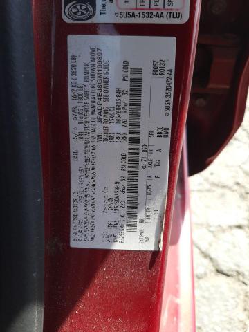Photo 10 from auction – 2016 FORD FIESTA SE with VIN 3FADP4EJ8GM199897
