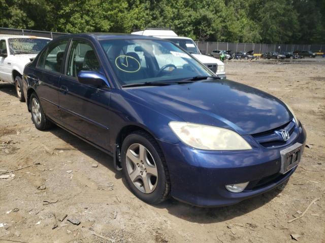 Photo 1 from auction – 2004 HONDA CIVIC EX with VIN 2HGES26764H605773