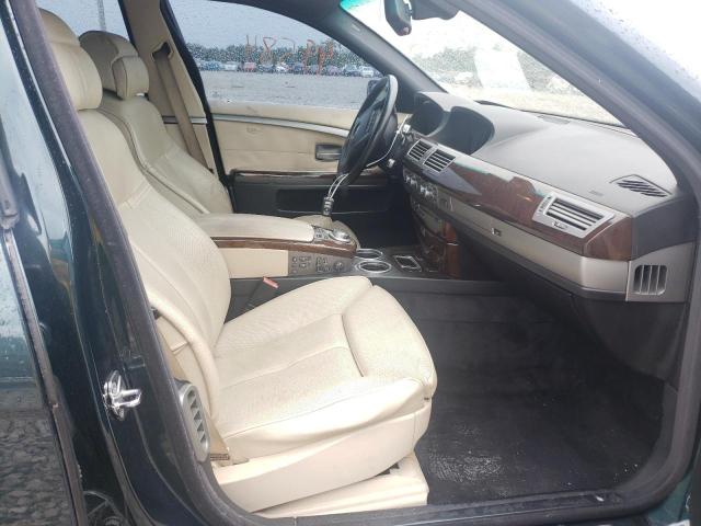 Photo 5 from auction – 2006 BMW 750I with VIN WBAHN83546DT30345