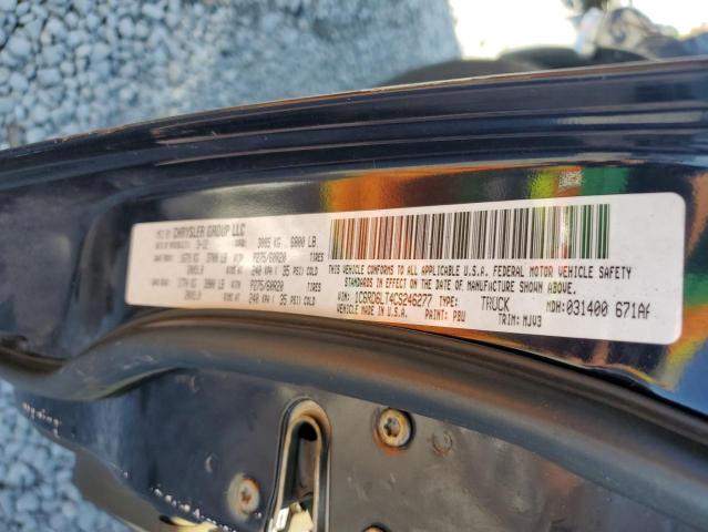 Photo 10 from auction – 2012 DODGE RAM 1500 S with VIN 1C6RD6LT4CS246277