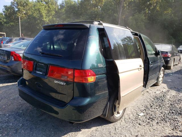 Photo 4 from auction – 2001 HONDA ODYSSEY EX with VIN 2HKRL18771H609239