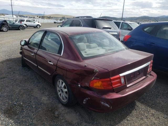 Photo 3 from auction – 2002 KIA OPTIMA MAG with VIN KNAGD128025149667