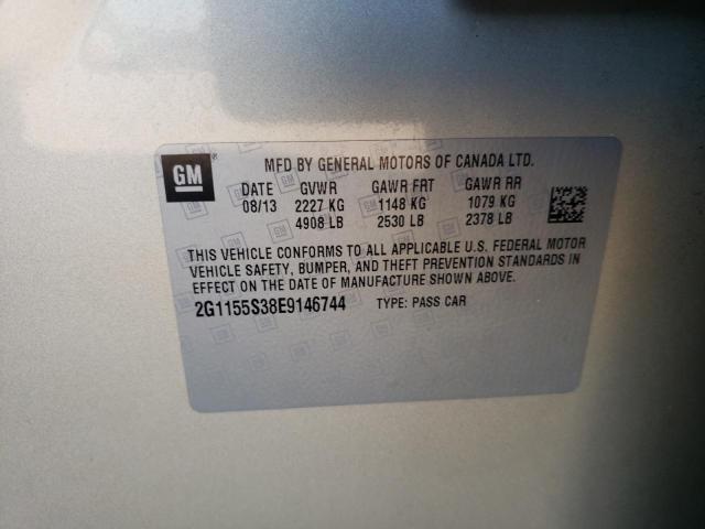 Photo 10 from auction – 2014 CHEVROLET IMPALA with VIN 2G1155S38E9146744