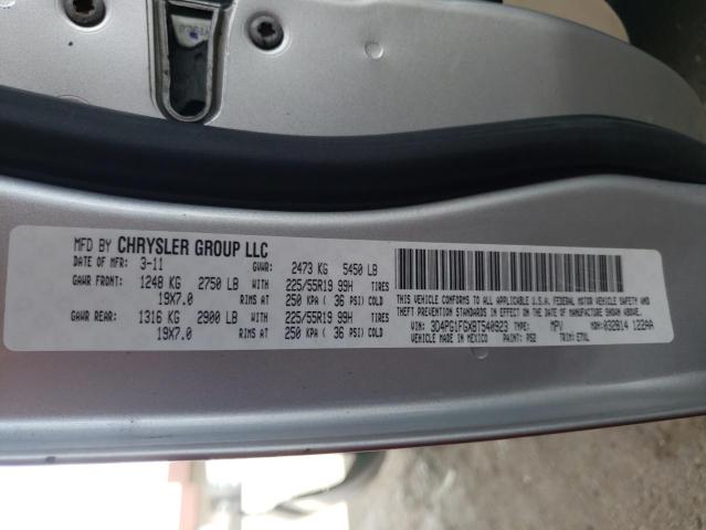 Photo 10 from auction – 2011 DODGE JOURNEY MA with VIN 3D4PG1FGXBT540923
