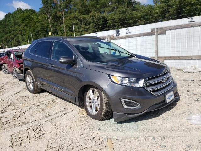 FORD EDGE SEL 2015 with VIN 2FMTK4J90FBB70177 - Photo from auction