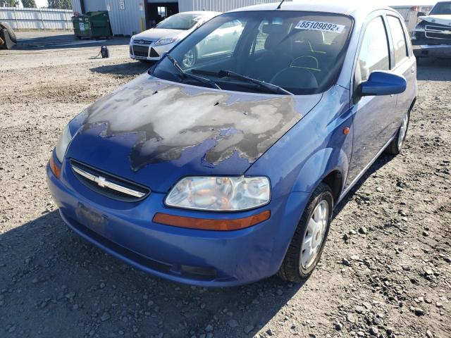Photo 9 from auction – 2004 CHEVROLET AVEO LS with VIN KL1TJ62674B132205