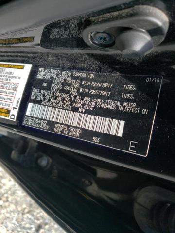 Photo 10 from auction – 2016 TOYOTA 4RUNNER SR with VIN JTEBU5JR6G5315613