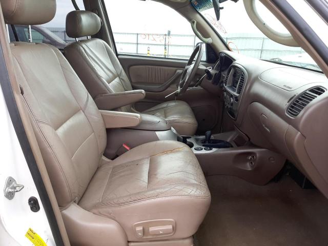 Photo 5 from auction – 2001 TOYOTA SEQUOIA LI with VIN 5TDBT48A01S016265