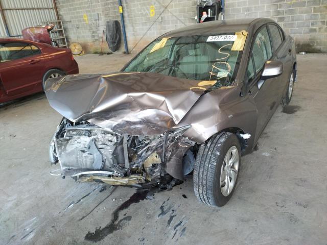 Photo 9 from auction – 2013 HONDA CIVIC LX with VIN 2HGFB2F58DH576506