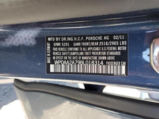 Photo 10 from auction – 2011 PORSCHE PANAMERA 2 with VIN WP0AA2A79BL018314