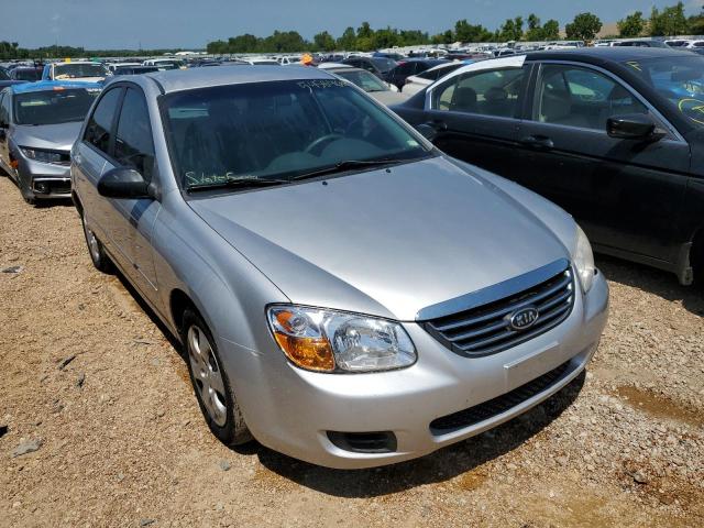 KIA SPECTRA EX 2008 with VIN KNAFE121185562086 - Photo from auction