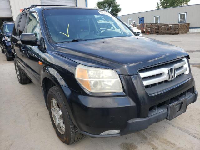 HONDA PILOT EXL 2007 with VIN 5FNYF185X7B008951 - Photo from auction