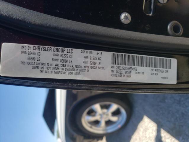 Photo 10 from auction – 2010 DODGE CHALLENGER with VIN 2B3CJ5DT1AH264953