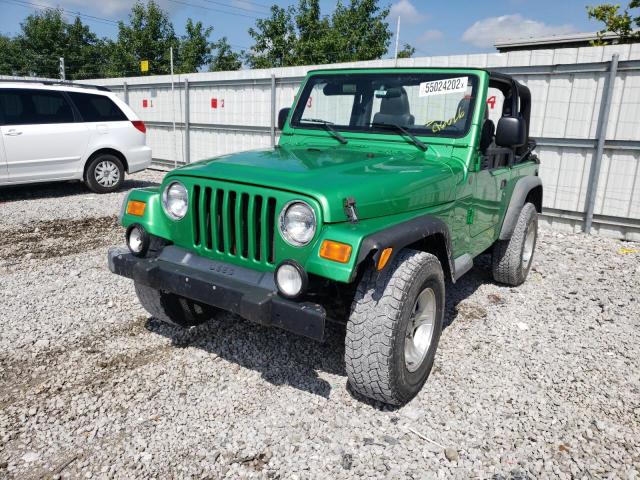 Photo 2 from auction – 2004 JEEP WRANGLER / with VIN 1J4FA29194P731757